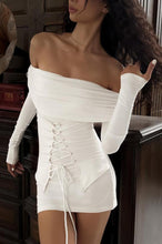 Load image into Gallery viewer, Wrap Me in Your Arms Corset Dress
