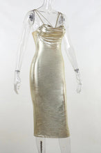 Load image into Gallery viewer, She’s a Star Cowl Dress
