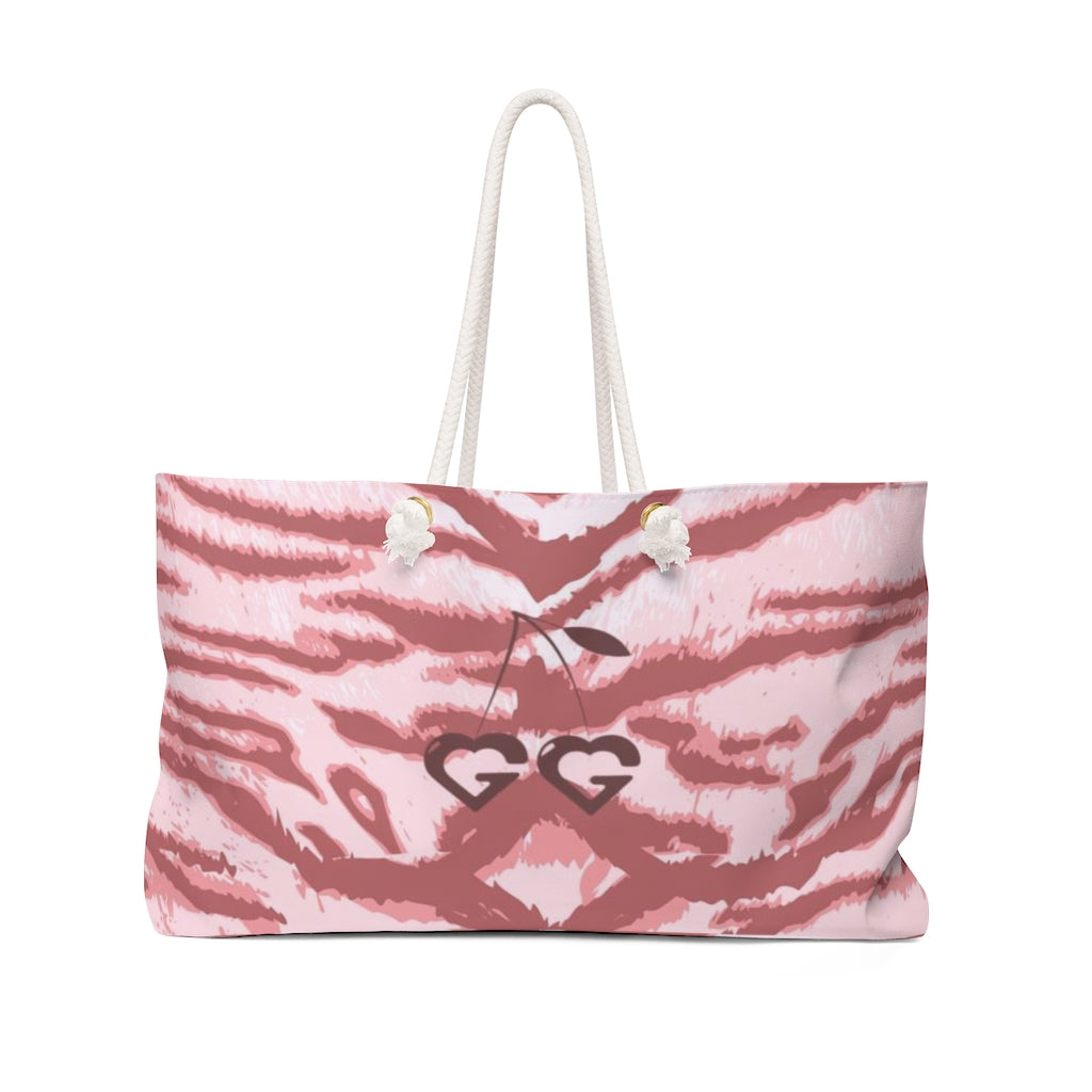 GG Pink Tiger ~ Beach Bag