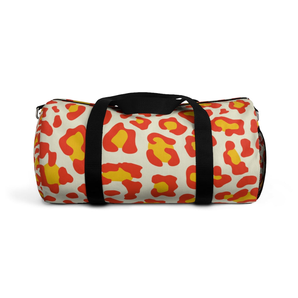 GG Orange Cheetah ~ Duffel Bag