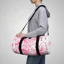 Load image into Gallery viewer, GG Hibiscus ~ Travel Duffel Bag
