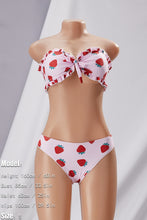Load image into Gallery viewer, Berry Cream Mid Bikini
